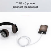 Type-C to Aux Kulaklık Çevirici Dönüştürücü 3.5 mm Jack Girişli